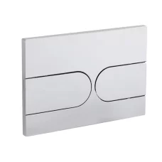 Панель смыва Koer KT-0604-01 240x160x10mm пластиковая, закругленная кнопка