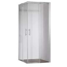 Душевая кабина без поддона Koer SR SC03-90x90x200-TR-01 прозрачное стекло Easy Clean 6мм, хром (KR5