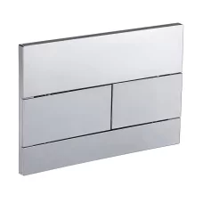 Панель смыва Koer KT-0603-01 240x160x10mm пластиковая, линейная кнопка