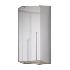 Душевая кабина без поддона Koer SR SC06-100x100x200-TR-01 прозрачное стекло Easy Clean 8мм, хром (K