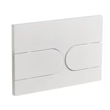 Панель смыва Koer KT-0604-03 240x160x10mm пластиковая, закругленная кнопка
