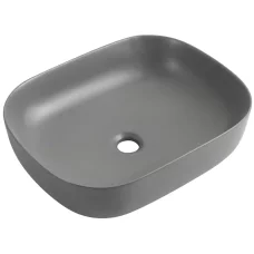 Раковина накладная Mixxus Premium DIVERSE-0115 GRAY 490x395x135mm