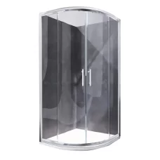 Душевая кабина без поддона Koer SR SC04-100x100x195-TR-01 прозрачное стекло Easy Clean 5мм, хром (K