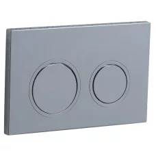 Панель смыва Koer KT-0605-01 220x140x12mm пластиковая, кнопка круглая