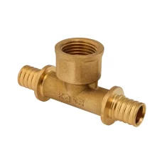 Тройник переходный с ВР Koer KA.T16-06F-16 - 16(2.2mm) x 1/2"F x 16(2.2mm)
