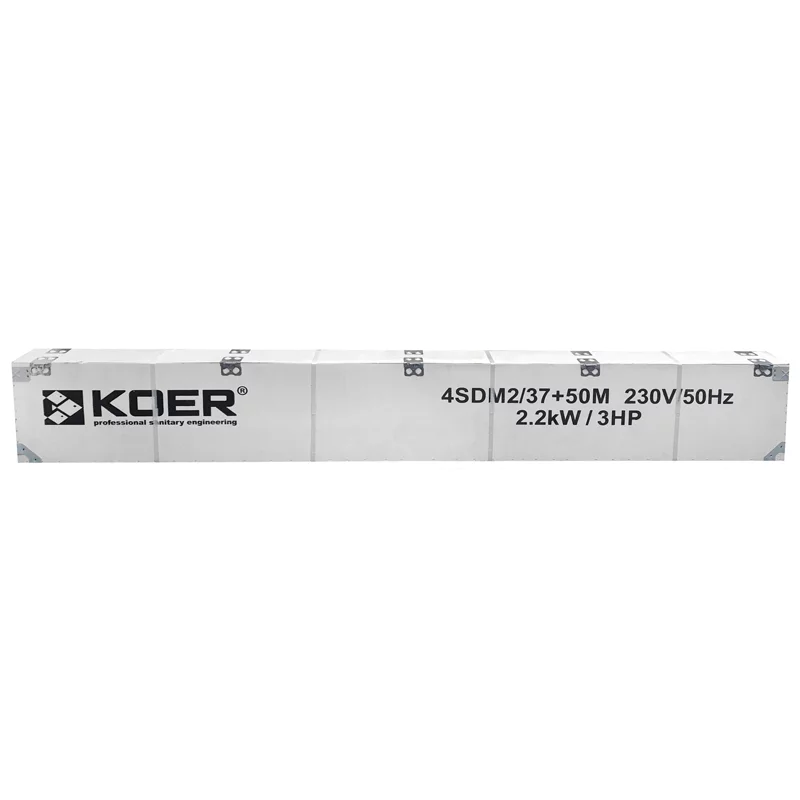 Центробежный насос для скважины Koer 4SDM 2/37 + пульт