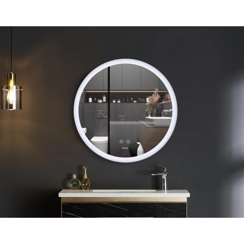 Зеркало Mixxus PLAIN MC11-60 с Led Touch, Anti-fog, димером, регулятором яркости