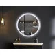 Зеркало Mixxus PLAIN MC11-60 с Led Touch, Anti-fog, димером, регулятором яркости