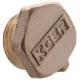 Заглушка Koer KF.P06M.WN - 1/2'' Н (без никеля)