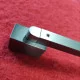 Шторки стеклянные на ванну Koer SR BS04-95x140-TR-07 прозрачное стекло 6мм, графит