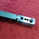Шторки стеклянные на ванну Koer SR BS04-95x140-TR-07 прозрачное стекло 6мм, графит