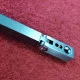 Шторки стеклянные на ванну Koer SR BS04-95x140-TR-07 прозрачное стекло 6мм, графит