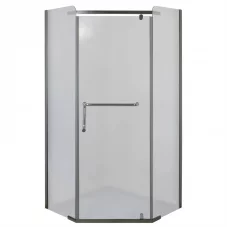 Душевая кабина с низким поддоном Mixxus LINES SCT01-90x90x198-TR GRAPHITE прозрачное стекло 6мм (MI