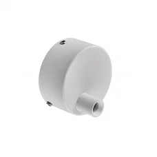 Чашка декоративная Mixxus TCC-01 WHITE (круглая) для маскировки кабеля (цвет белый)
