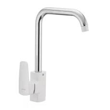Кухонный смеситель белый Mixxus Missouri 014-G
