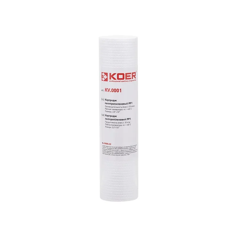 Картридж полипропиленовый KOER KV-01-2510-01 PP1 2,5"х10"