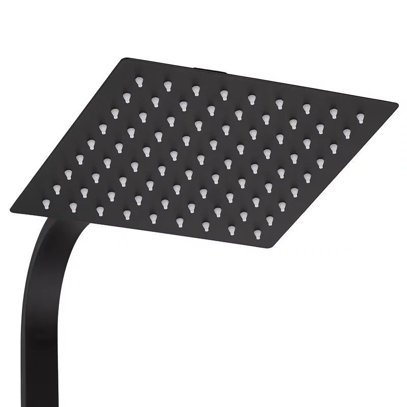 Душевая колонна со смесителем Champion KUB-009-J Black с нерж. стали SUS304 (Цв. черный)