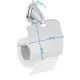 Бумагодержатель с крышкой Zerix LR1503