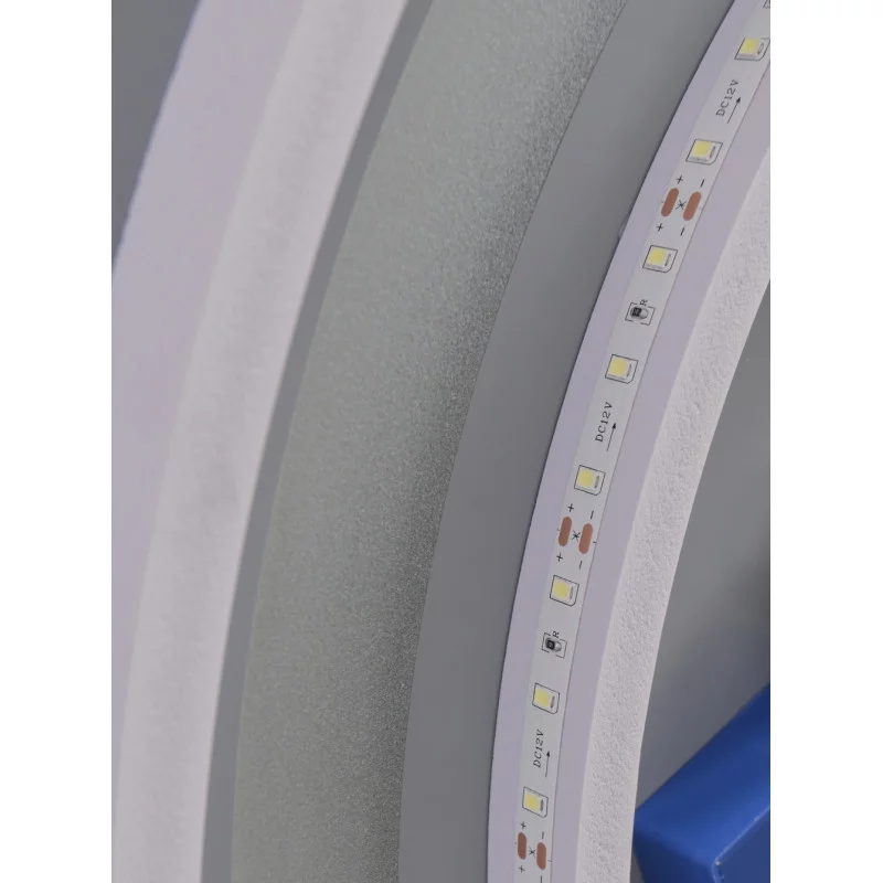 Зеркало Mixxus PLAIN MC02-80 с Led Touch, Anti-fog, димером, регулятором яркости, часами