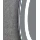 Зеркало Mixxus PLAIN MC02-80 с Led Touch, Anti-fog, димером, регулятором яркости, часами