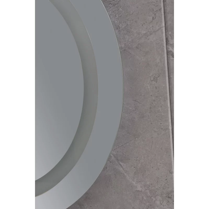 Зеркало Mixxus PLAIN MC02-80 с Led Touch, Anti-fog, димером, регулятором яркости, часами