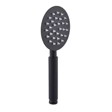 Лейка для душа Mixxus SH-01.SUS Black из нерж. стали