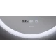 Зеркало Mixxus PLAIN MC10-80 с Led Touch, Anti-fog, димером, регулятором яркости, часами