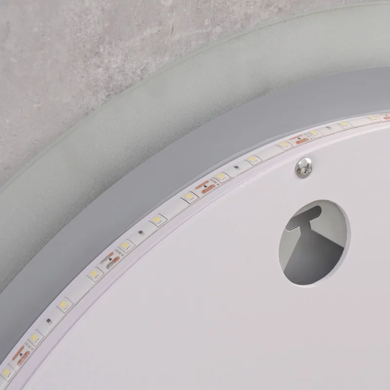 Зеркало Mixxus PLAIN MC10-80 с Led Touch, Anti-fog, димером, регулятором яркости, часами