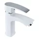 Смеситель для умывальника Mixxus Magnum 001 (Nut) White-Chrome