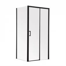 Душевая кабина без поддона Mixxus Premium DIVERSE SC03-100x80x195-TR Black прозрачное стекло 6мм (M