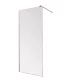 Душевая перегородка Mixxus Premium FLAT SP01-120x200-TR Chrome Walk-In прозрачное стекло 8мм (MI685