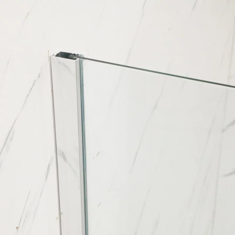 Душевая перегородка Mixxus Premium FLAT SP01-120x200-TR Chrome Walk-In прозрачное стекло 8мм (MI685