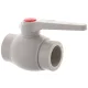 Кран шаровый PPR КШ (ручка) для горячей воды 40 (Koer K0178.PRO)