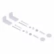 Унитаз-компакт Mixxus BEVEL-0405-R 605х370х800mm, система смыва RIMLESS