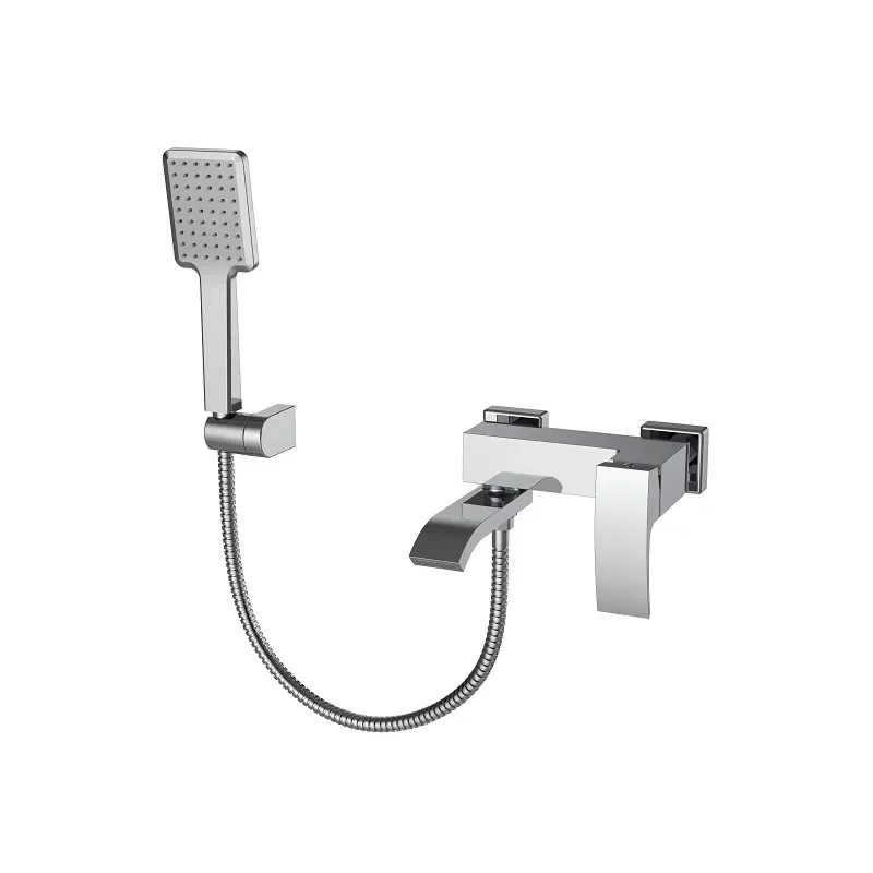 Смеситель для ванны с коротким изливом Koer KB-41007-01 (Цвет хром)