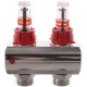 Коллекторный блок с расходомерами Koer KR.1110-08 1”x8 ways