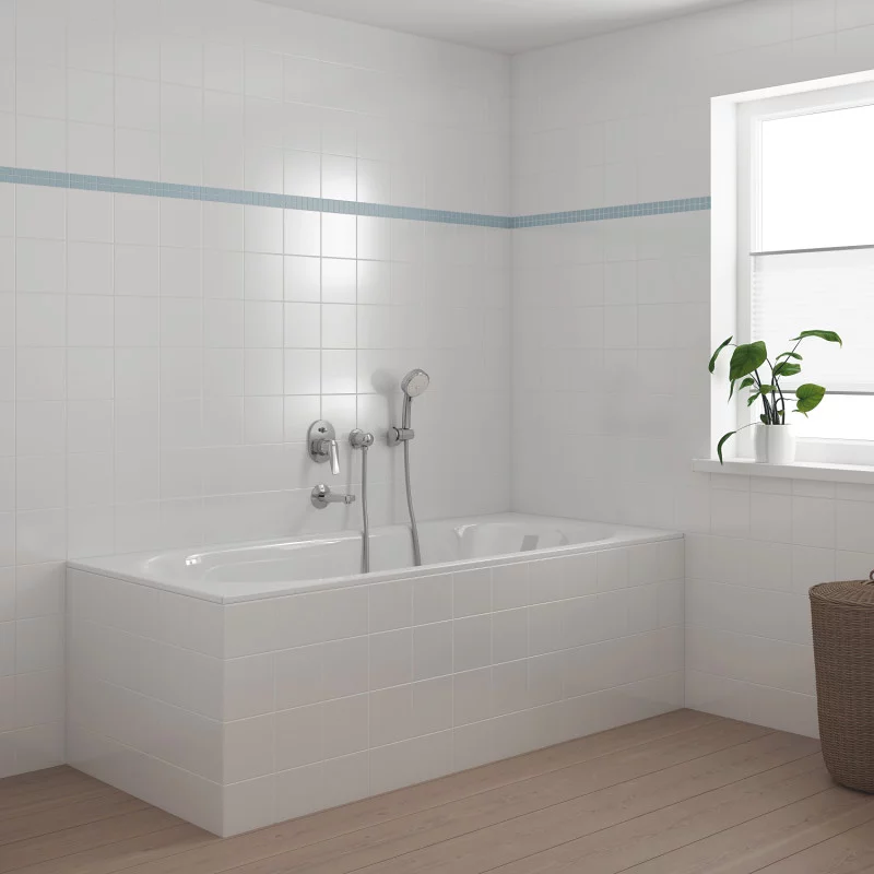 Душевой набор с держателем, 3 режима струи Grohe New Tempesta Cosmopolitan