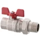 Кран с американкой прямой Roho R105-050 - 1/2"