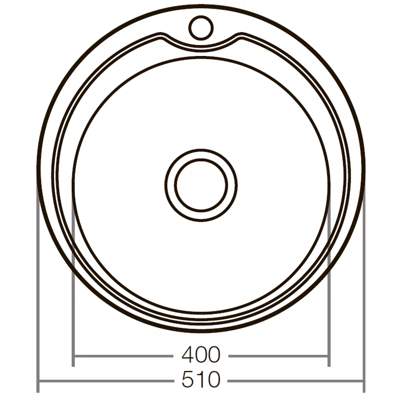 Мойка кухонная Zerix Z510-08-180D (decor)