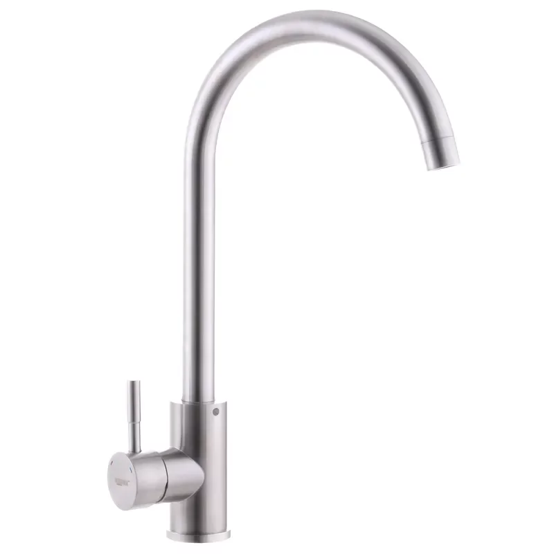 Смеситель для кухни из нерж. стали SUS304 Zerix LUX-011