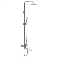 Душевая колонна со смесителем Zerix DAX-006-J-35cm из нерж. стали SUS304