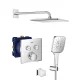 Душевая система скрытого монтажа с термостатом Grohe Grohtherm SmartControl