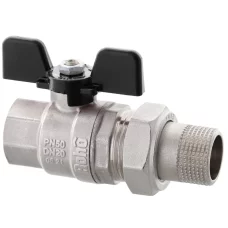 Кран с американкой Roho R105-100B - 1" прямой