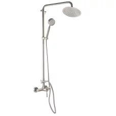 Душевая колонна со смесителем Zerix LR72405 (нерж. сталь)