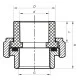 Сгон-американка ВР 20x1/2F PPR Koer K0129.PRO