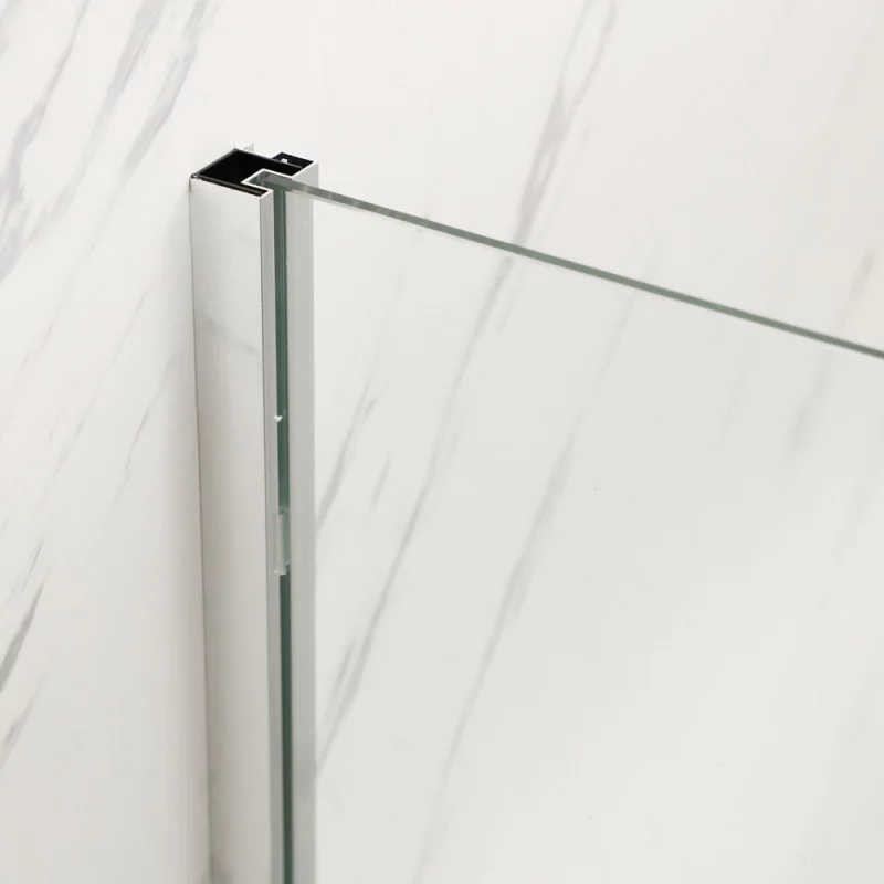 Душевая кабина без поддона Mixxus Premium BEVEL SC01-100x80x195-TR Chrome прозрачное стекло 6мм (MI