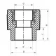 Муфта ВР 32x3/4F PPR Koer K0089.PRO