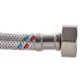 Гибкий шланг для подключения воды гайка 1/2'' - Штуцер 1/2'' (40 см) Zerix