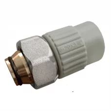 Муфта с евроконусом и накидной гайкой 20x3/4 PPR Koer K0240.PRO