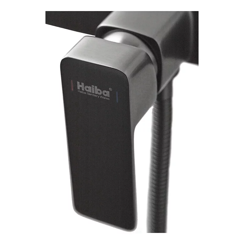 Смеситель для душа Haiba Kubus 003 Graphite